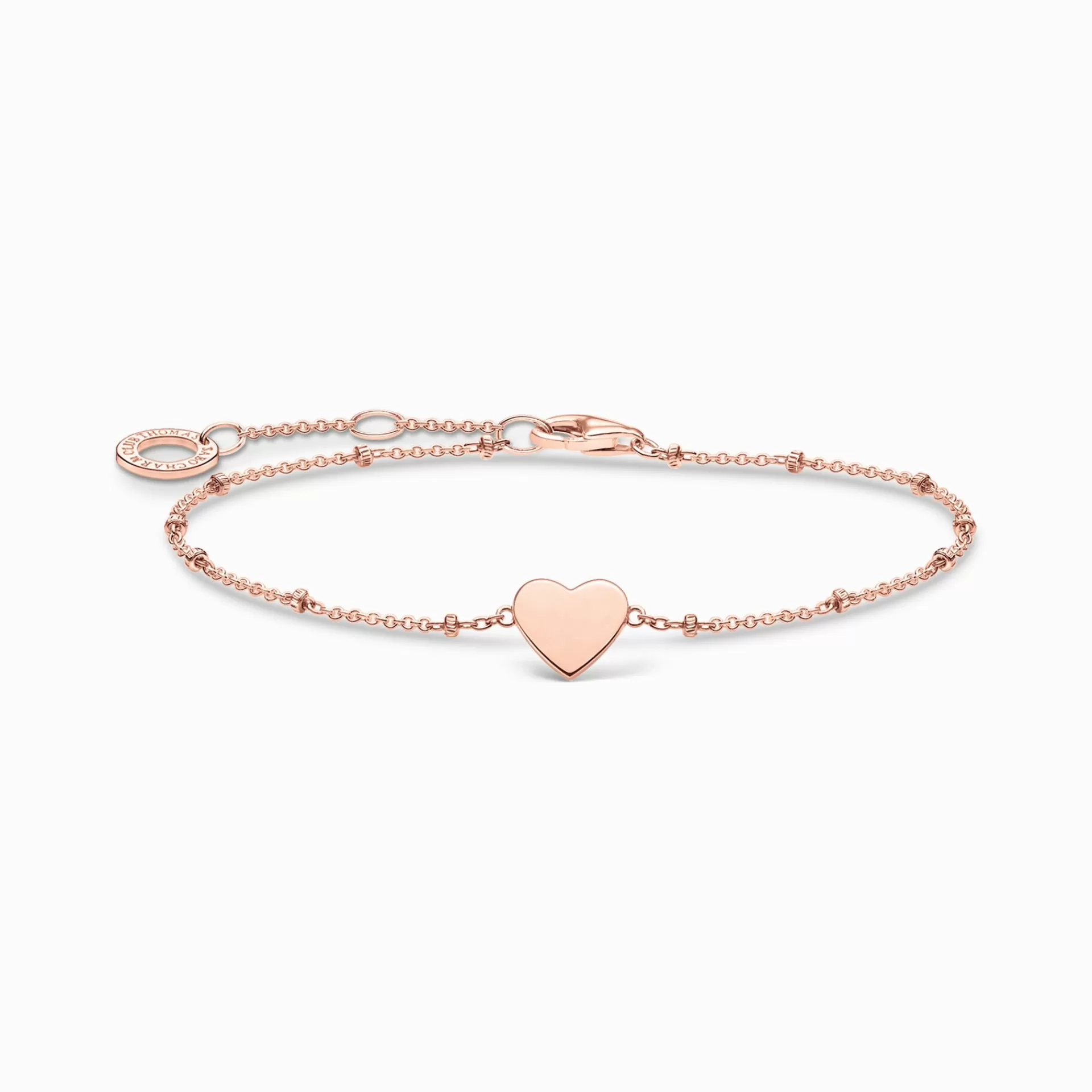 THOMAS SABO Armband | 18K roséguldplätering<ARMBAND HJ&AUML;RTA MED KULOR ROS&EACUTE;GULD roséguldfargad