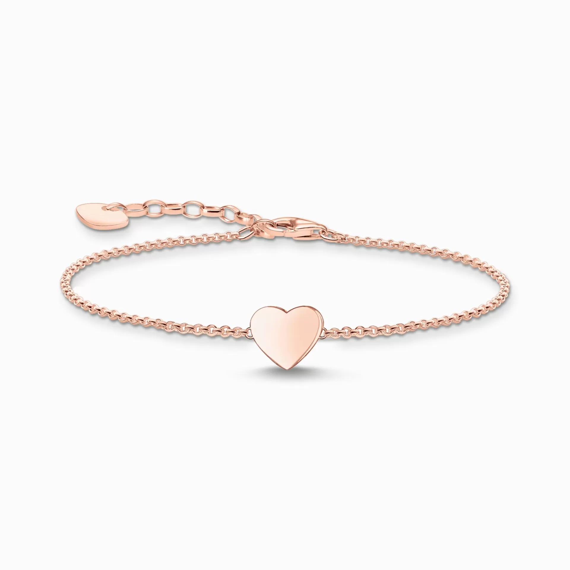 THOMAS SABO Armband | 18K roséguldplätering<ARMBAND HJ&AUML;RTA ROS&EACUTE;GULD roséguldfargad
