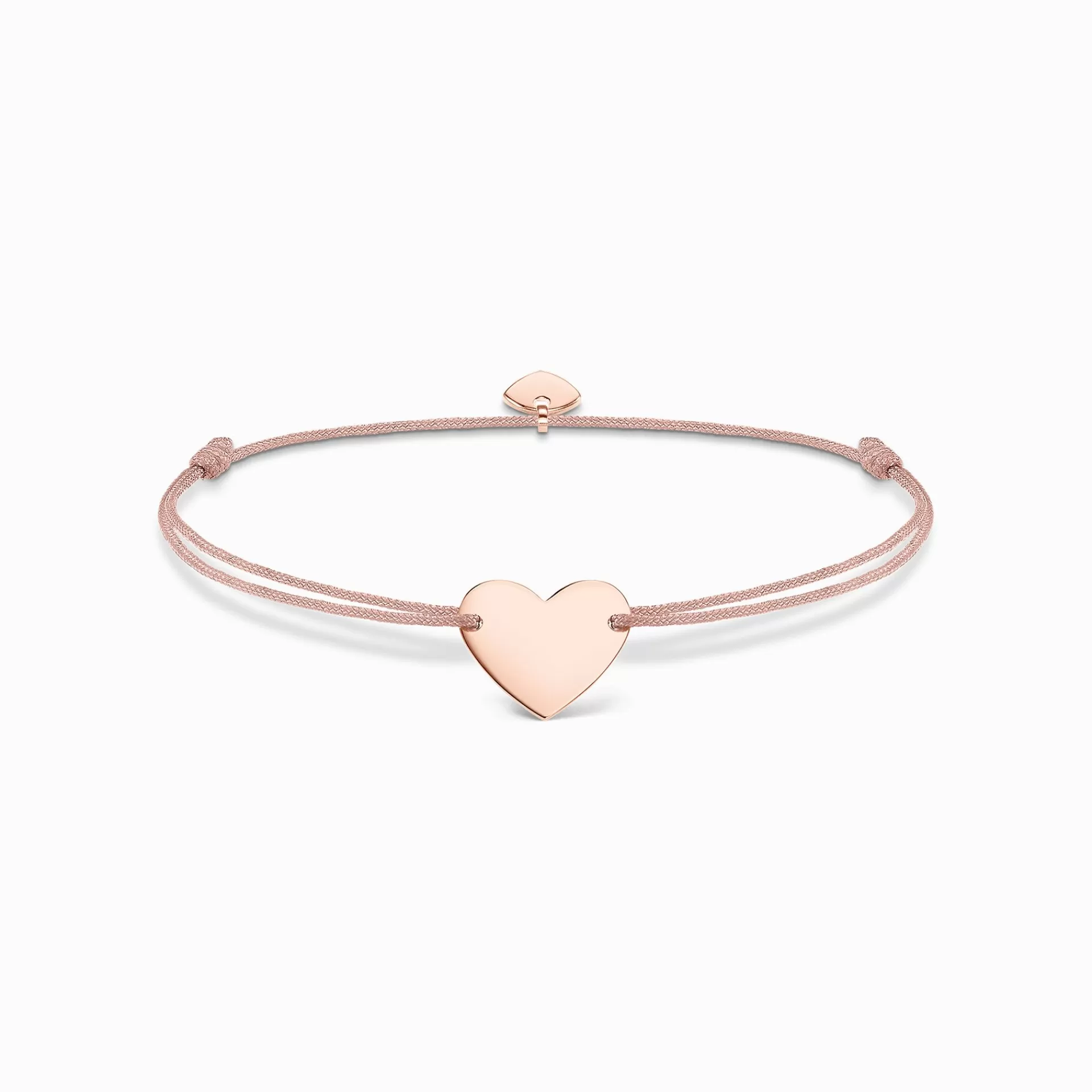 THOMAS SABO Armband | 18K roséguldplätering<ARMBAND LITTLE SECRET HJ&AUML;RTA beige, roséguldfargad