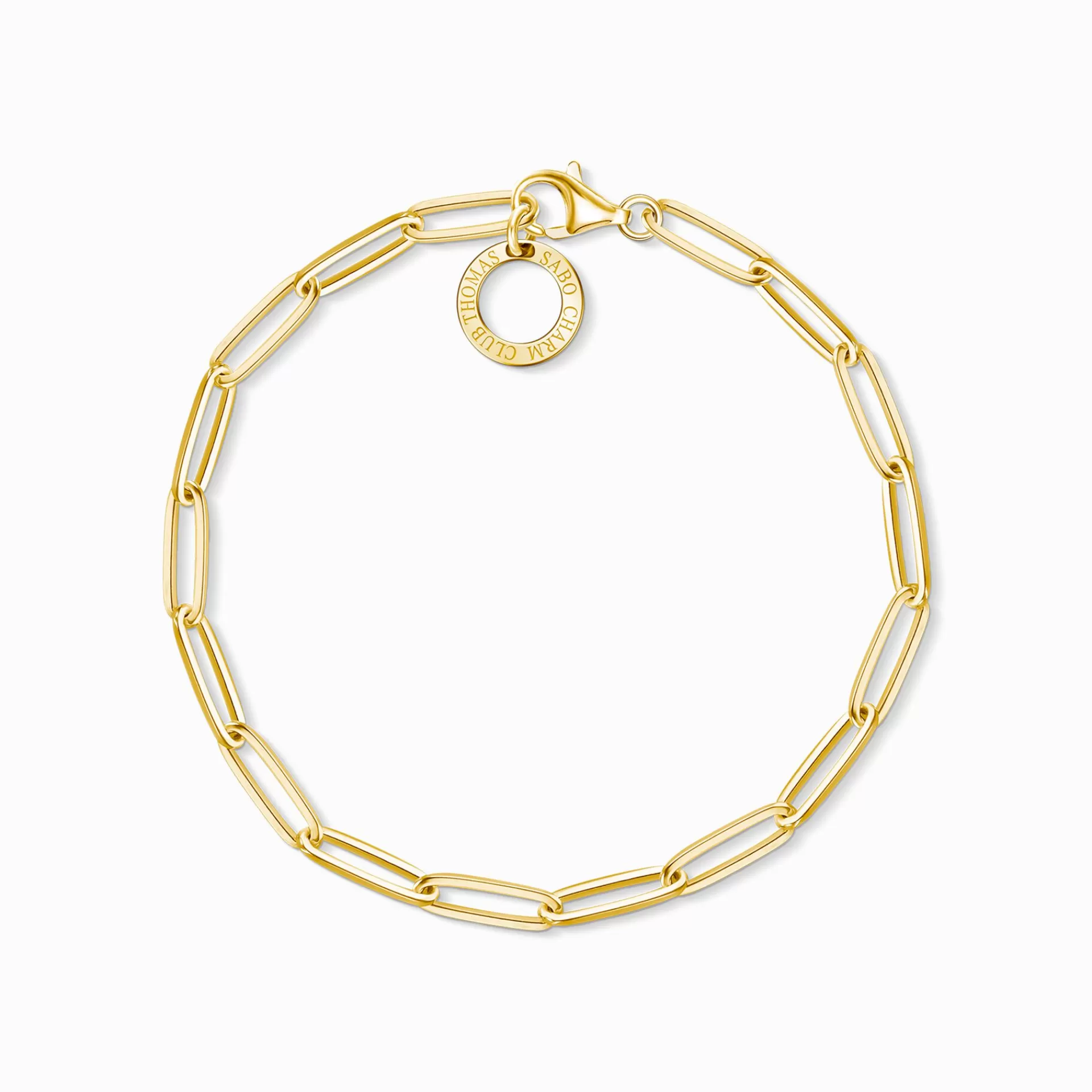 THOMAS SABO Armband | Charm Armband<CHARM-ARMBAND gult guldfargad