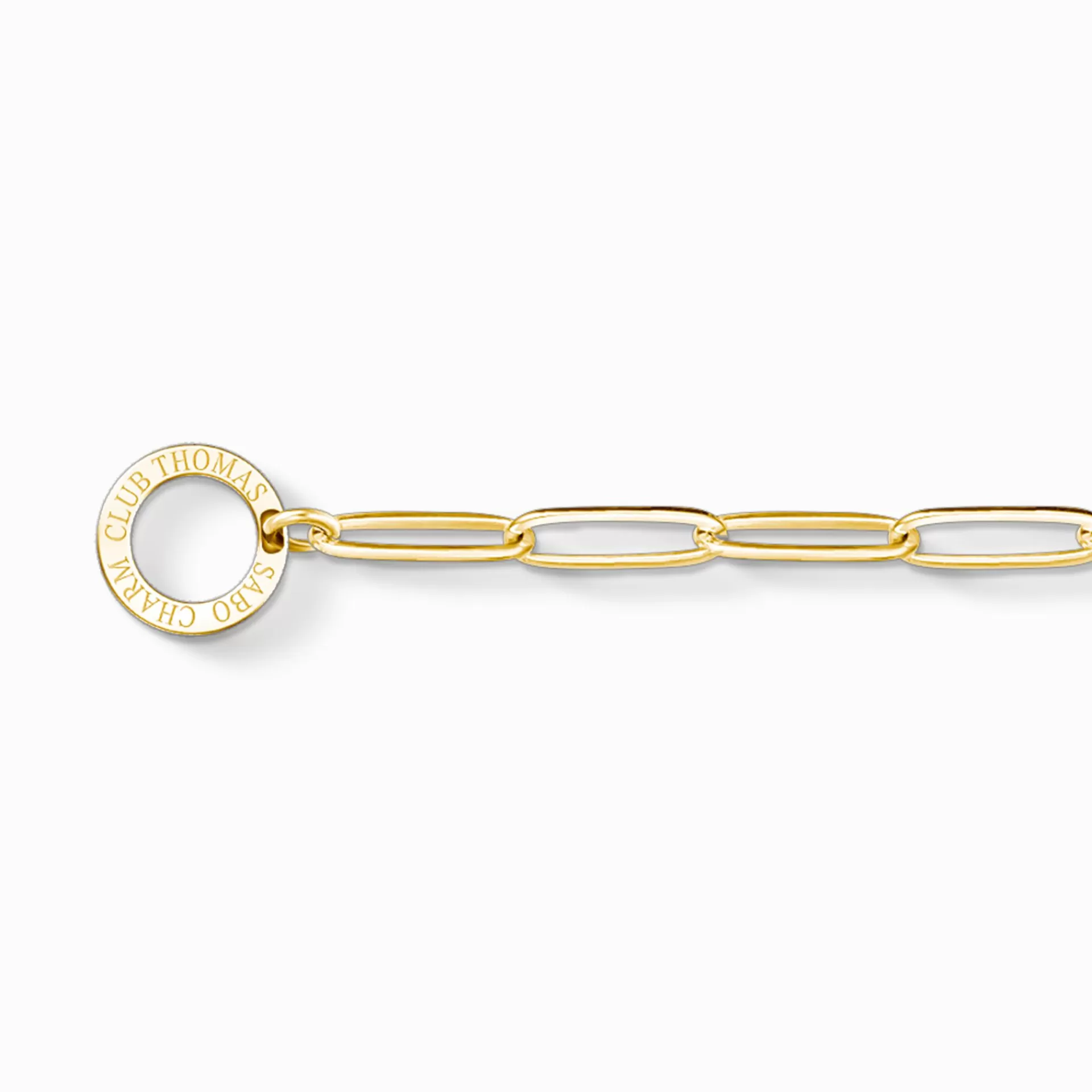 THOMAS SABO Armband | Charm Armband<CHARM-ARMBAND gult guldfargad
