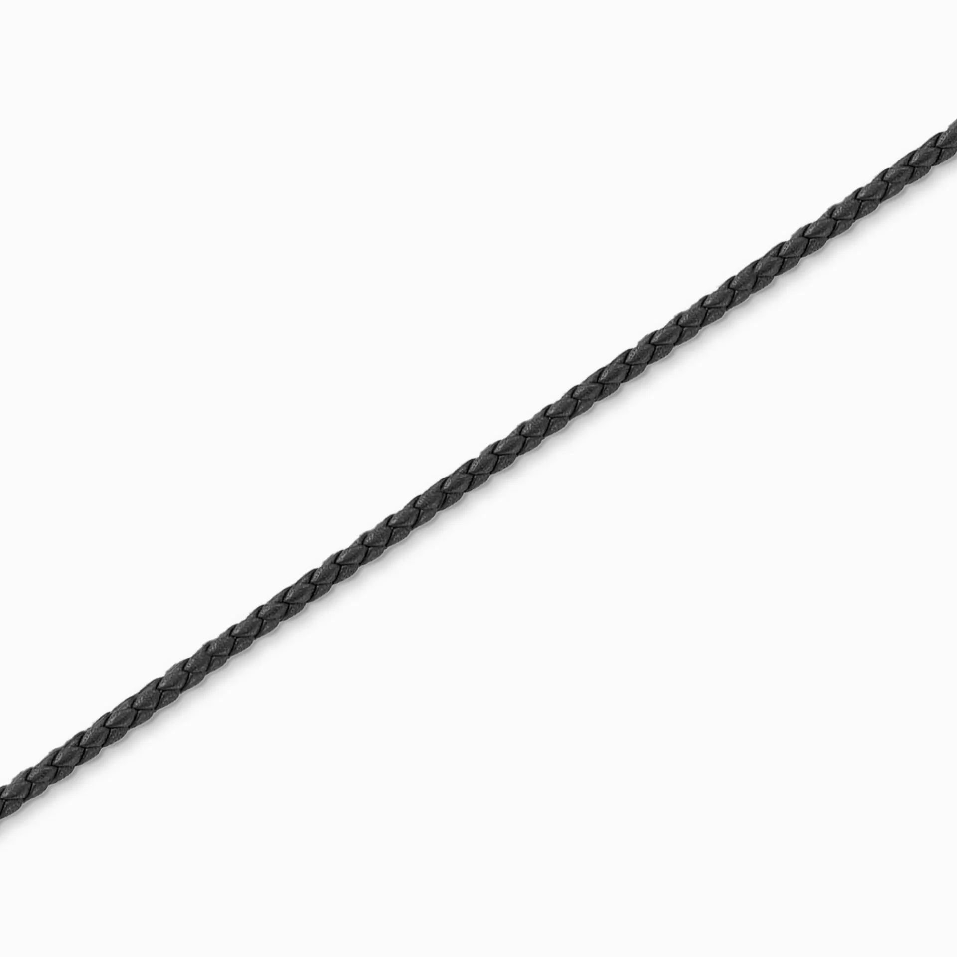 THOMAS SABO Charm Halskedjor | Charm Halskedjor<CHARM-HALSBAND SVART svart, silverfargad