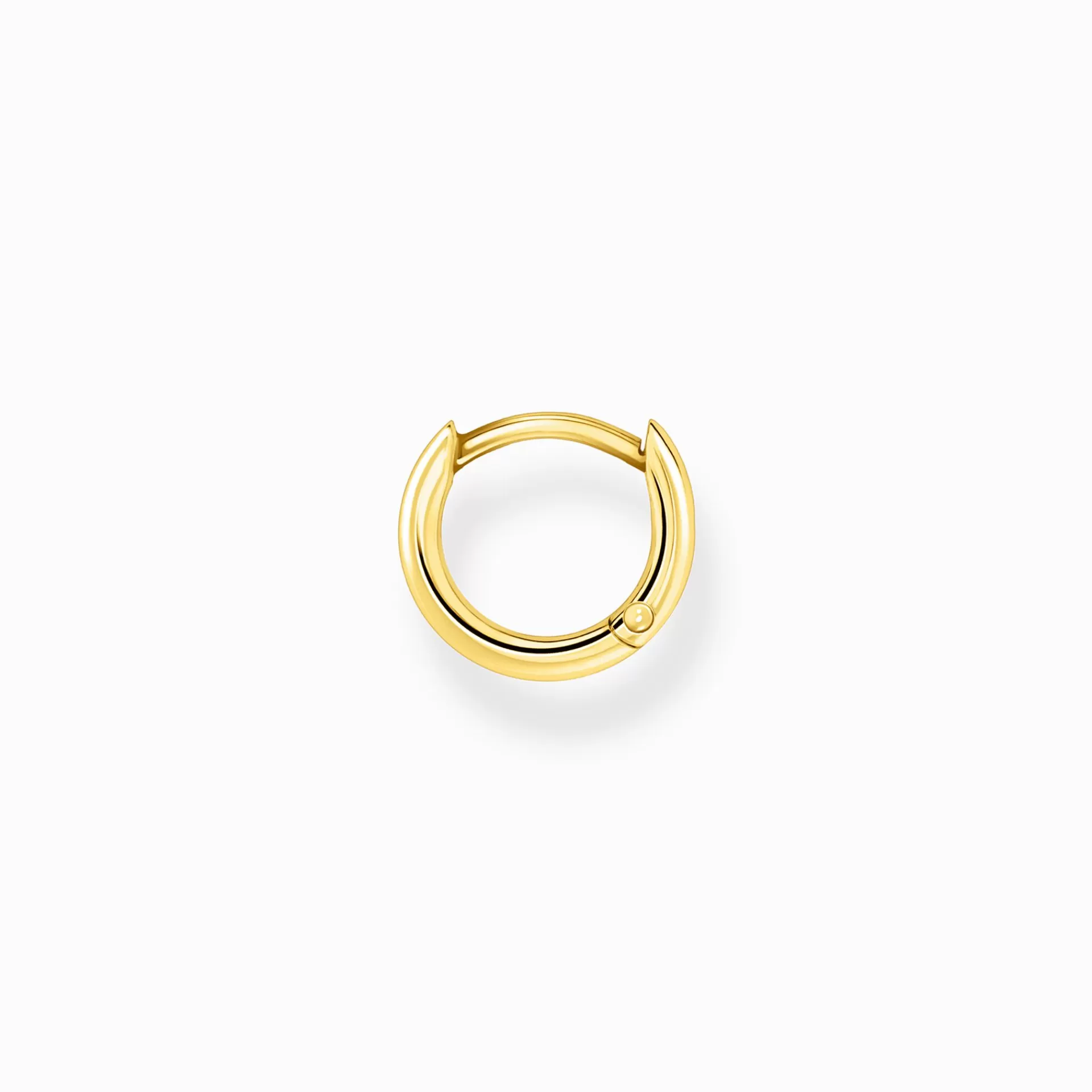 THOMAS SABO Creoler | 18K plätering<CREOL&OUML;RH&AUML;NGE INDIVIDUELLT CLASSIC GULD gult guldfargad