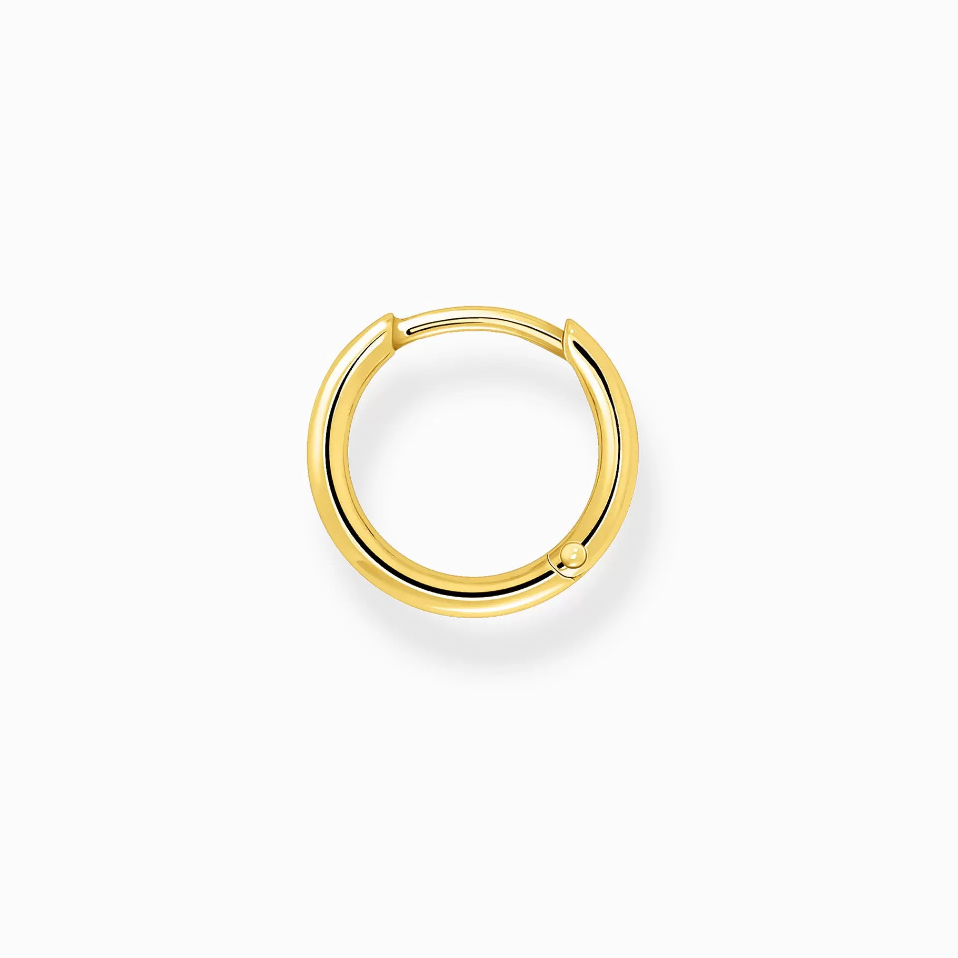 THOMAS SABO Creoler | 18K plätering<CREOL&OUML;RH&AUML;NGE INDIVIDUELLT CLASSIC GULD gult guldfargad