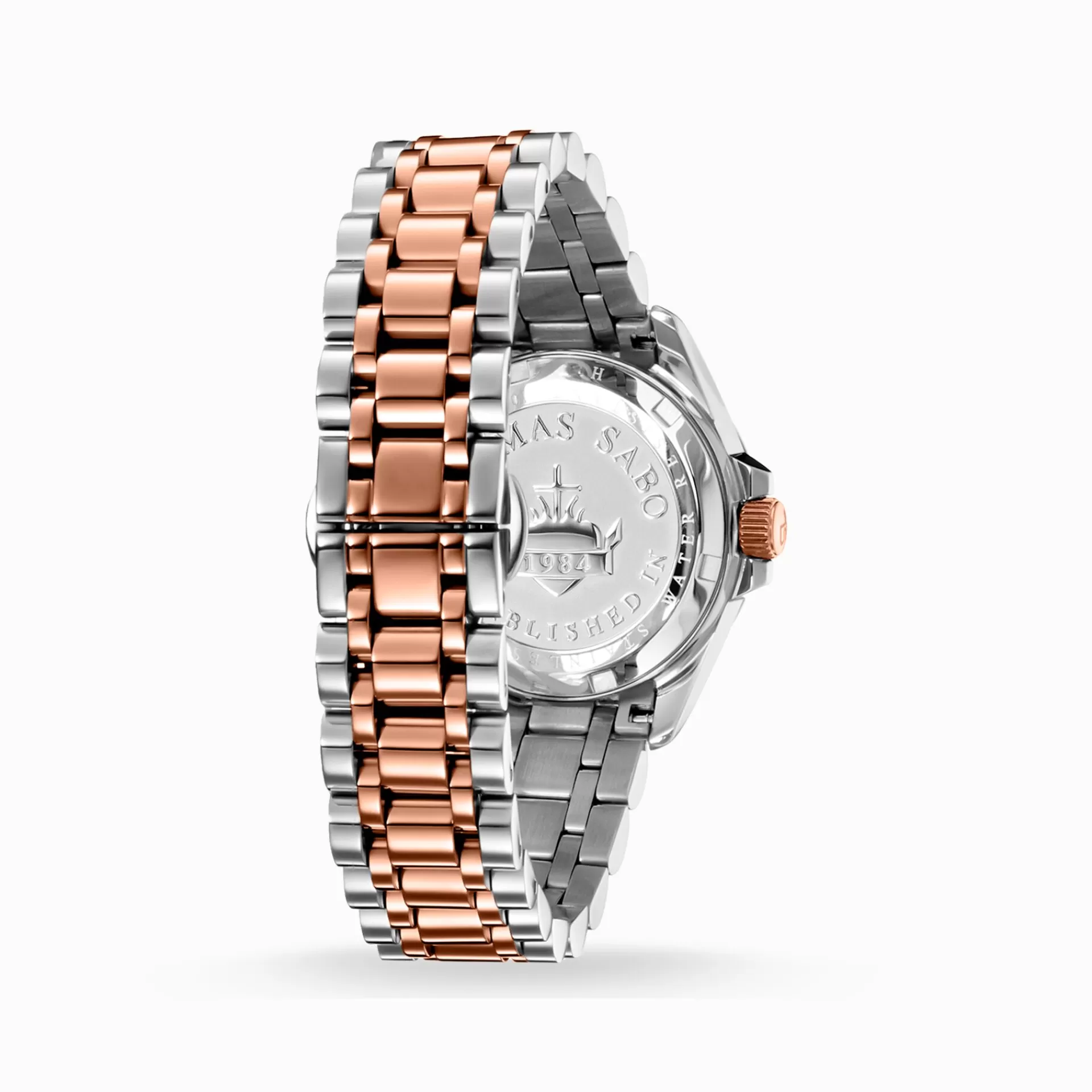 THOMAS SABO Klockor | Klockor för damer<DAMKLOCKA DIVINE roséguldfargad, silverfargad