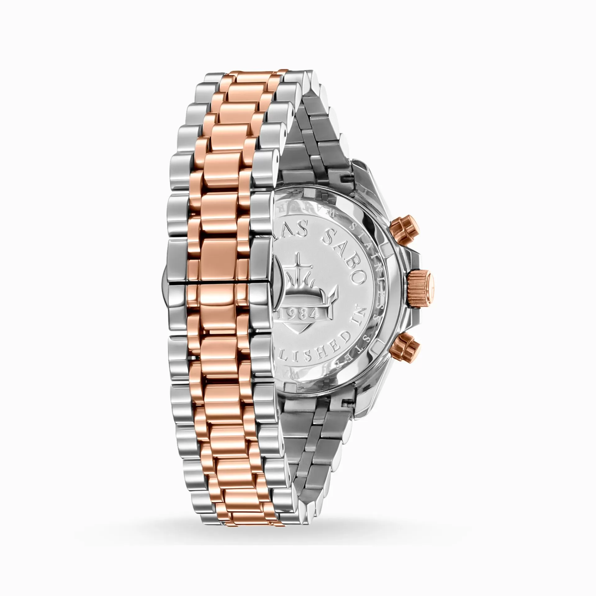THOMAS SABO Klockor | Klockor för damer<DAMKLOCKA DIVINE CHRONO roséguldfargad, silverfargad