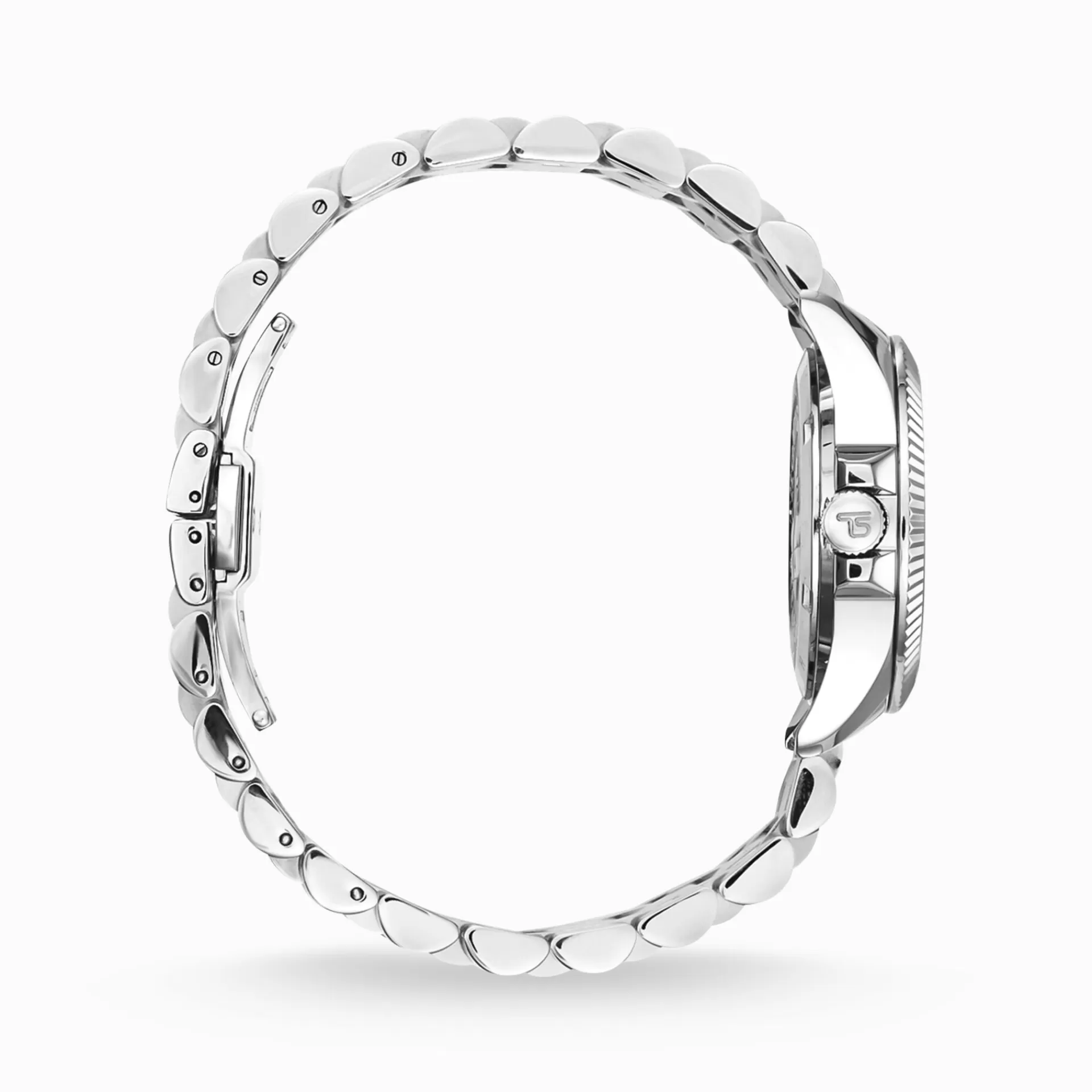THOMAS SABO Klockor | Klockor för damer<DAMKLOCKA DIVINE GREEN MED URTAVLA I GR&OUML;N SILVERF&AUML;RGAD silverfargad, grön