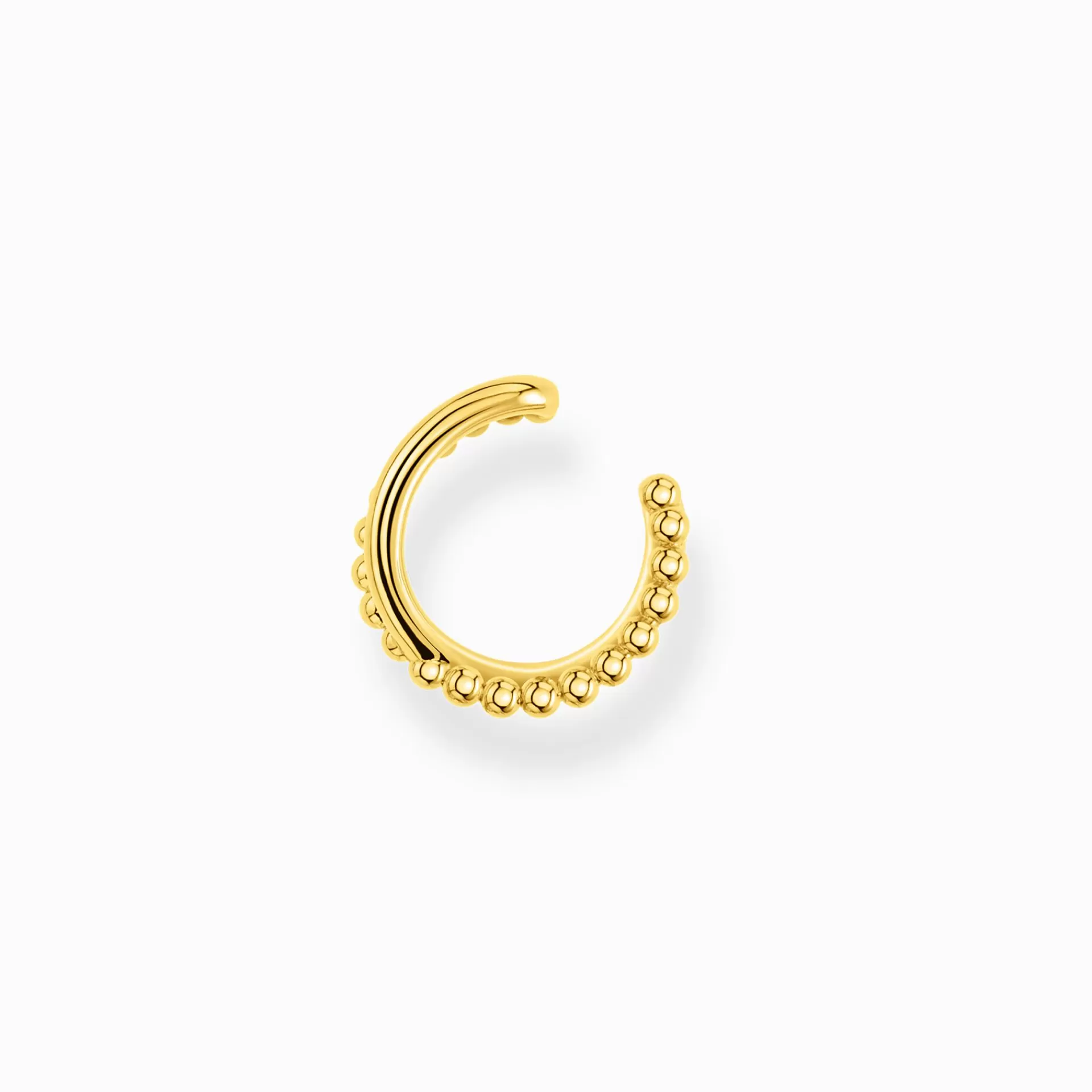 THOMAS SABO Creoler | Ear cuffs<EAR CUFF INDIVIDUELLT DUBBELT GULD MED KULOR gult guldfargad