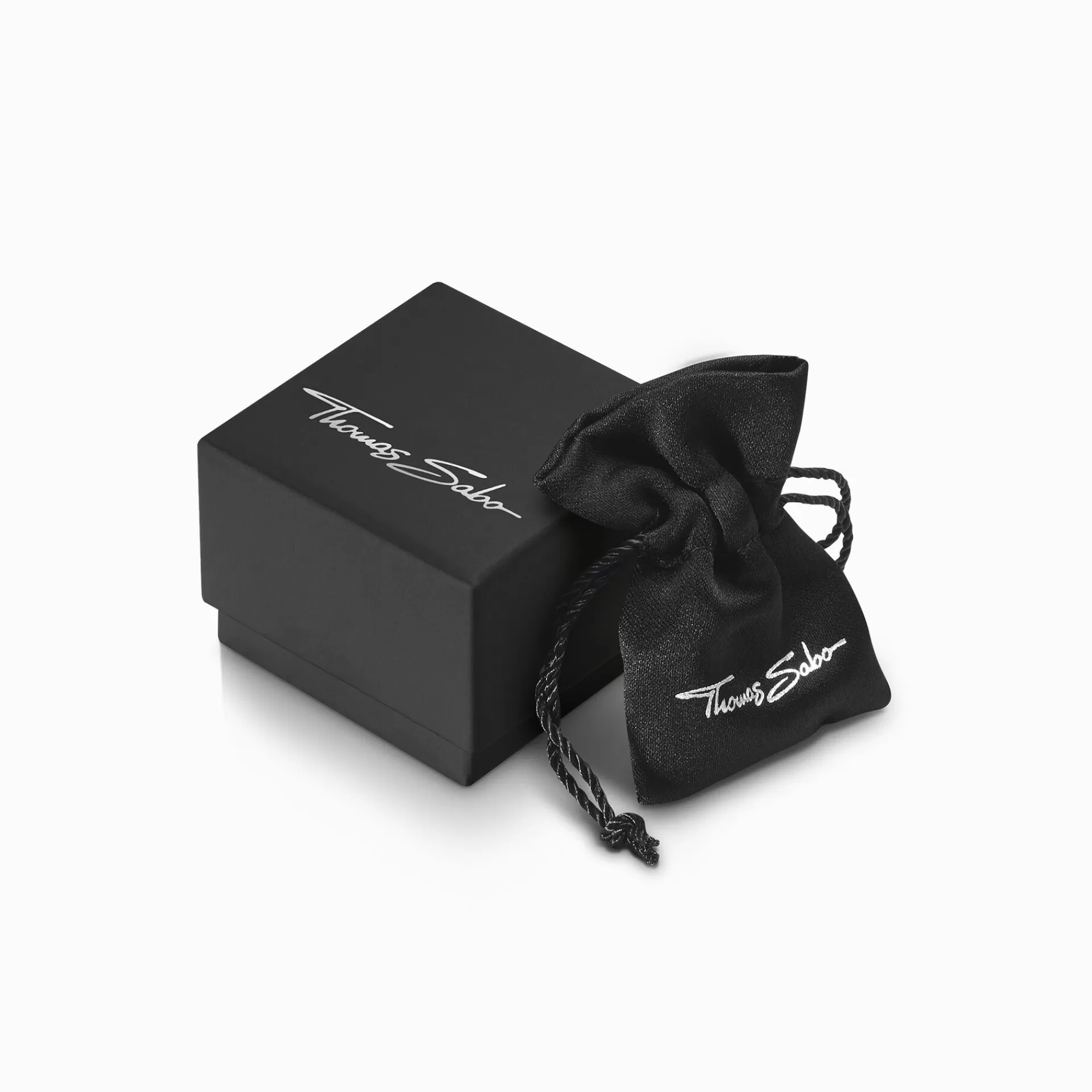 THOMAS SABO Solglasögon<GLAS&OUML;GONKEDJOR MED EN IMITERAD VIT P&AUML;RLA SILVERF&AUML;RGAD silverfargad
