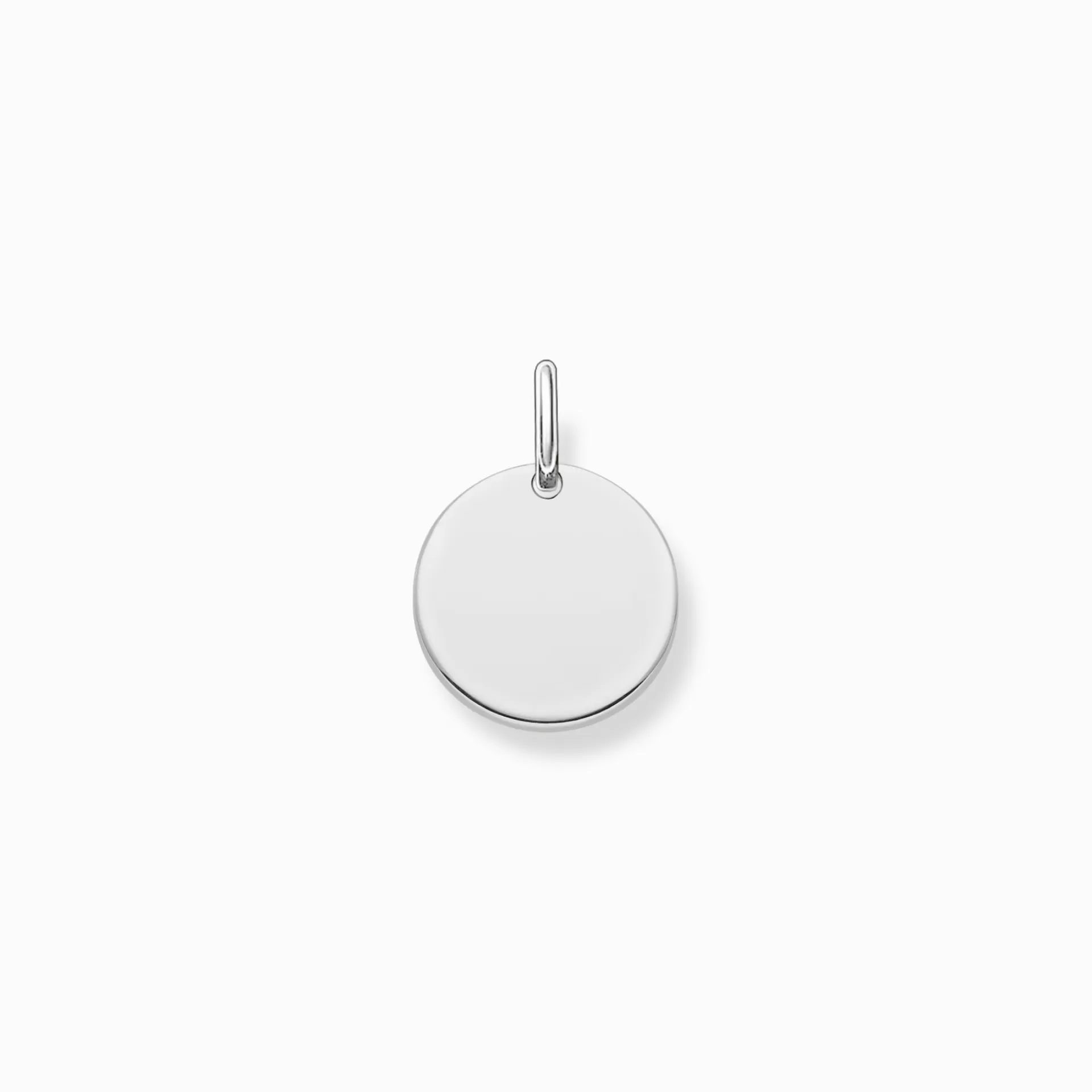 THOMAS SABO Hängsmycken | Återvunnet 925 silver<H&AUML;NGSMYCKE COIN SM&ARING; SILVER silverfargad