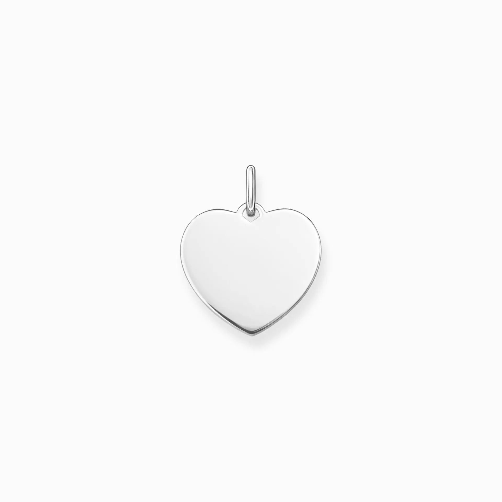 THOMAS SABO Hängsmycken | Återvunnet 925 silver<H&AUML;NGSMYCKE HJ&AUML;RTA STORT SILVER silverfargad
