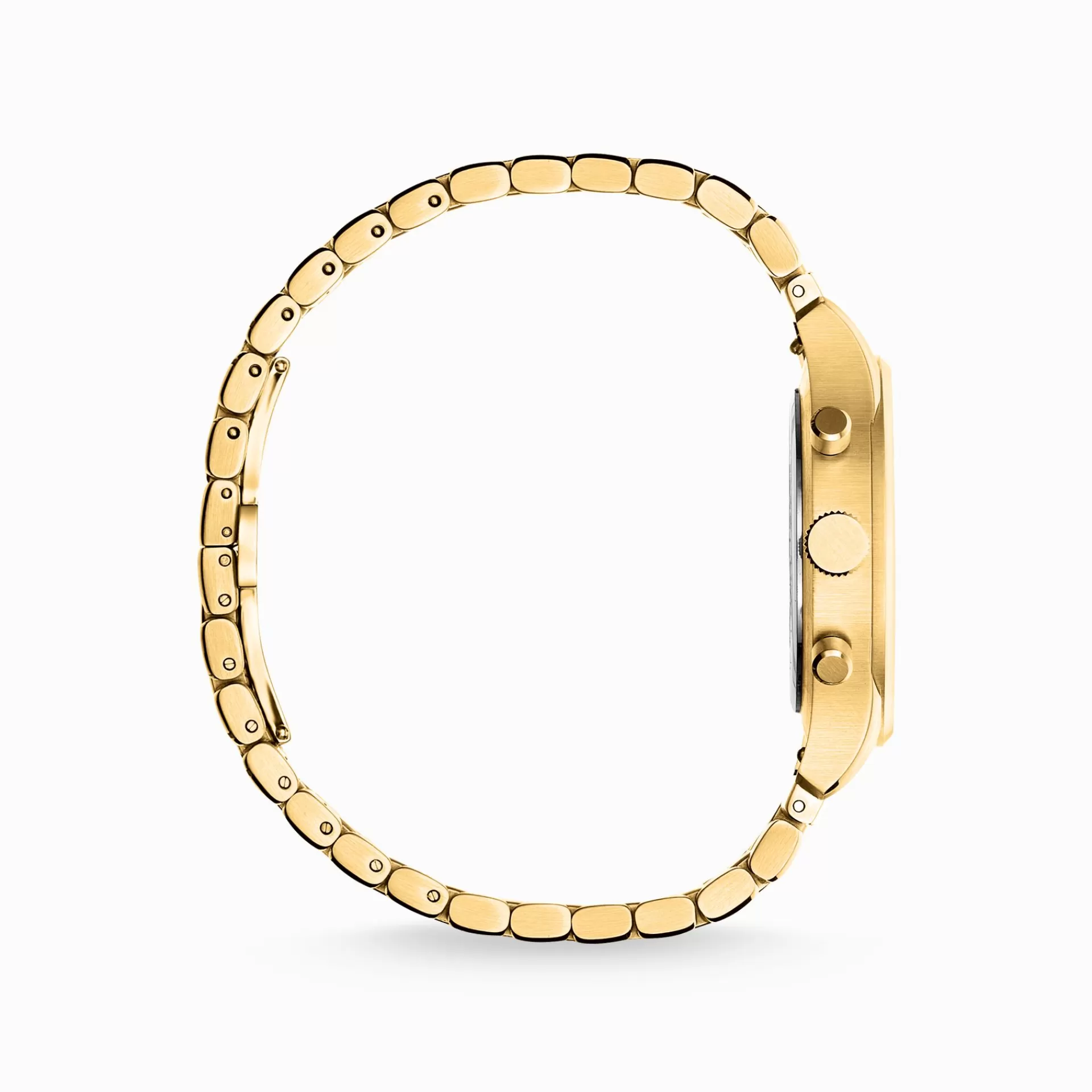 THOMAS SABO Klockor | Klockor för män<HERRKLOCKA REBEL AT HEART CHRONOGRAPH GULD SVART gult guldfargad, svart