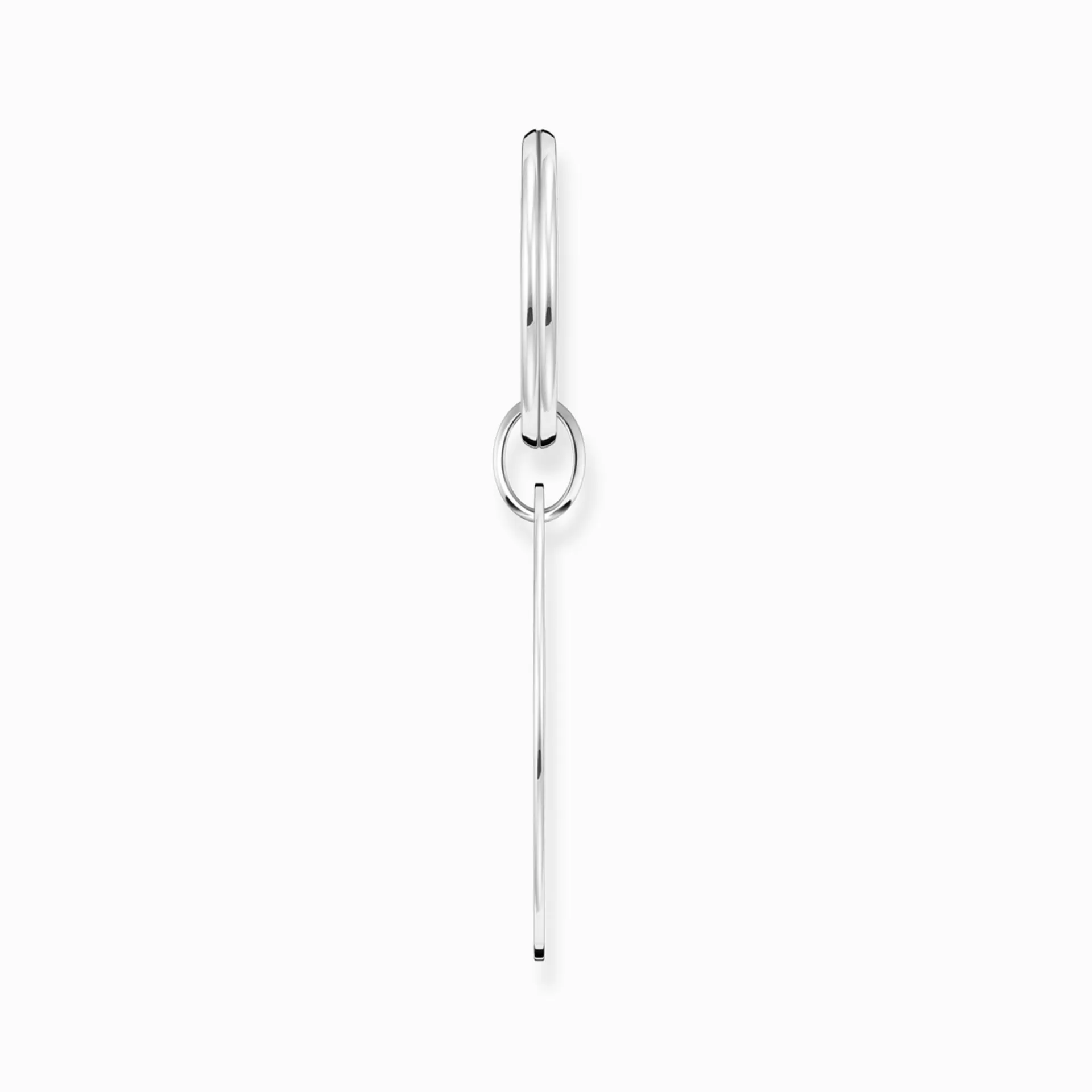 THOMAS SABO Återvunnet 925 silver | Gravyr till henne<NYCKELRING TAG SILVER silverfargad