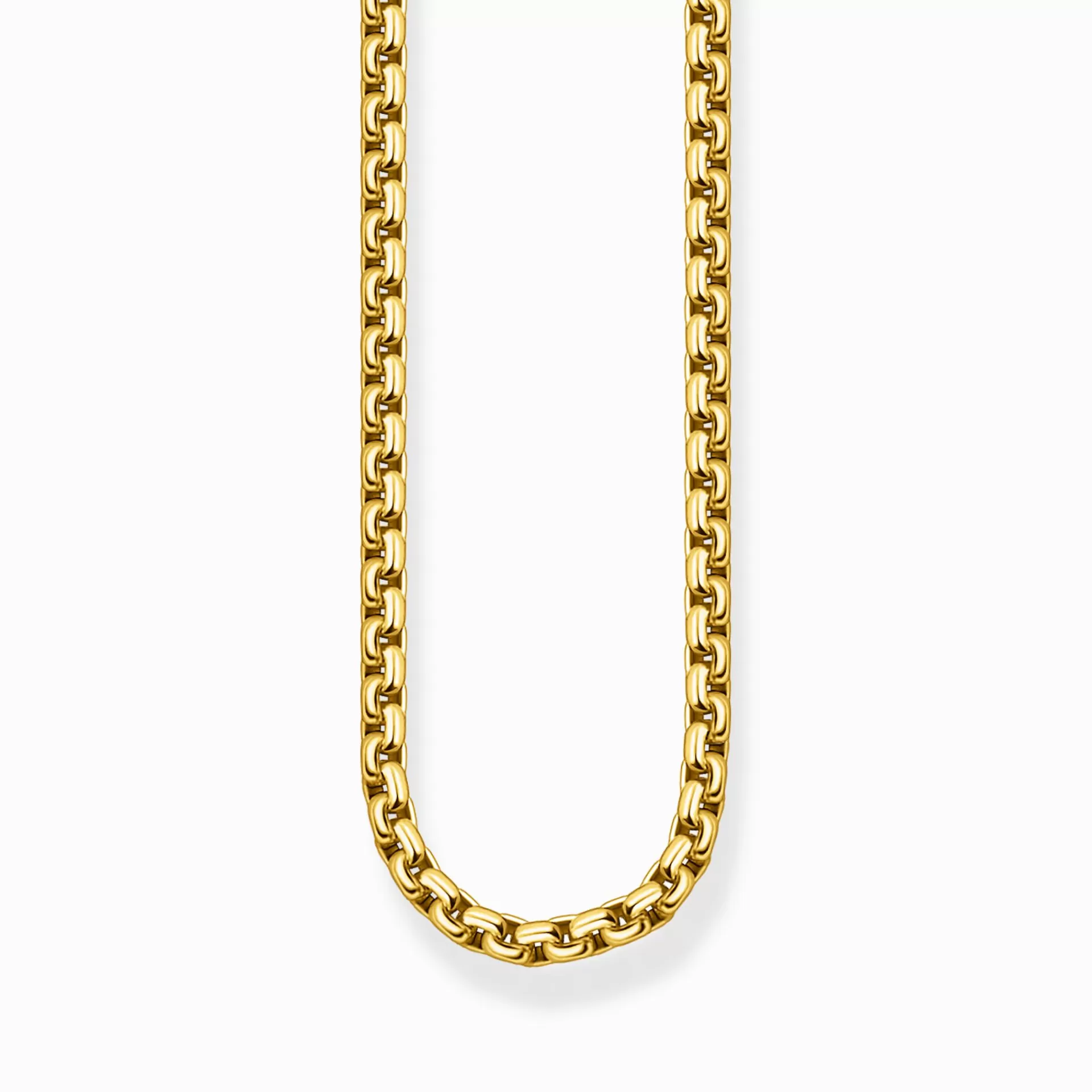 THOMAS SABO Halsband | 18K plätering<VENEZIA-KEDJA GULDPL&AUML;TERAD gult guldfargad